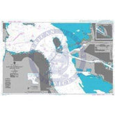 British Admiralty Nautical Chart 588: United States – West Coast, California, San Francisco Bay, Golden Gate to Alameda